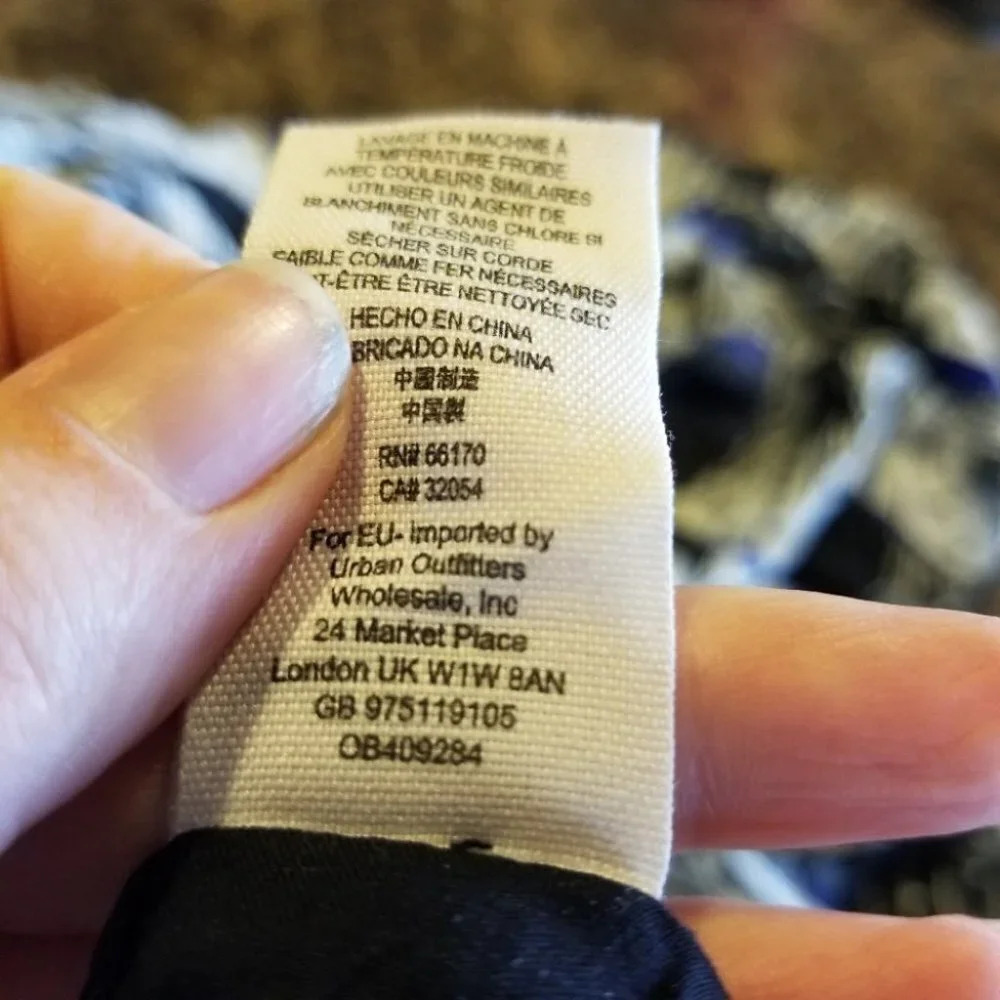 Free People First Kiss Maxi Dress Blue Black S - Picture 11 of 14